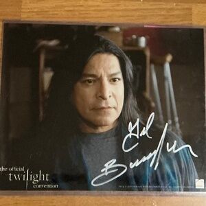 Gil Birmingham Signed 8x10 Photo Twilight